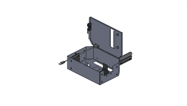 [C-PM-125] - Brother RuggedJet Printer Mount for Ford Interceptor Utility