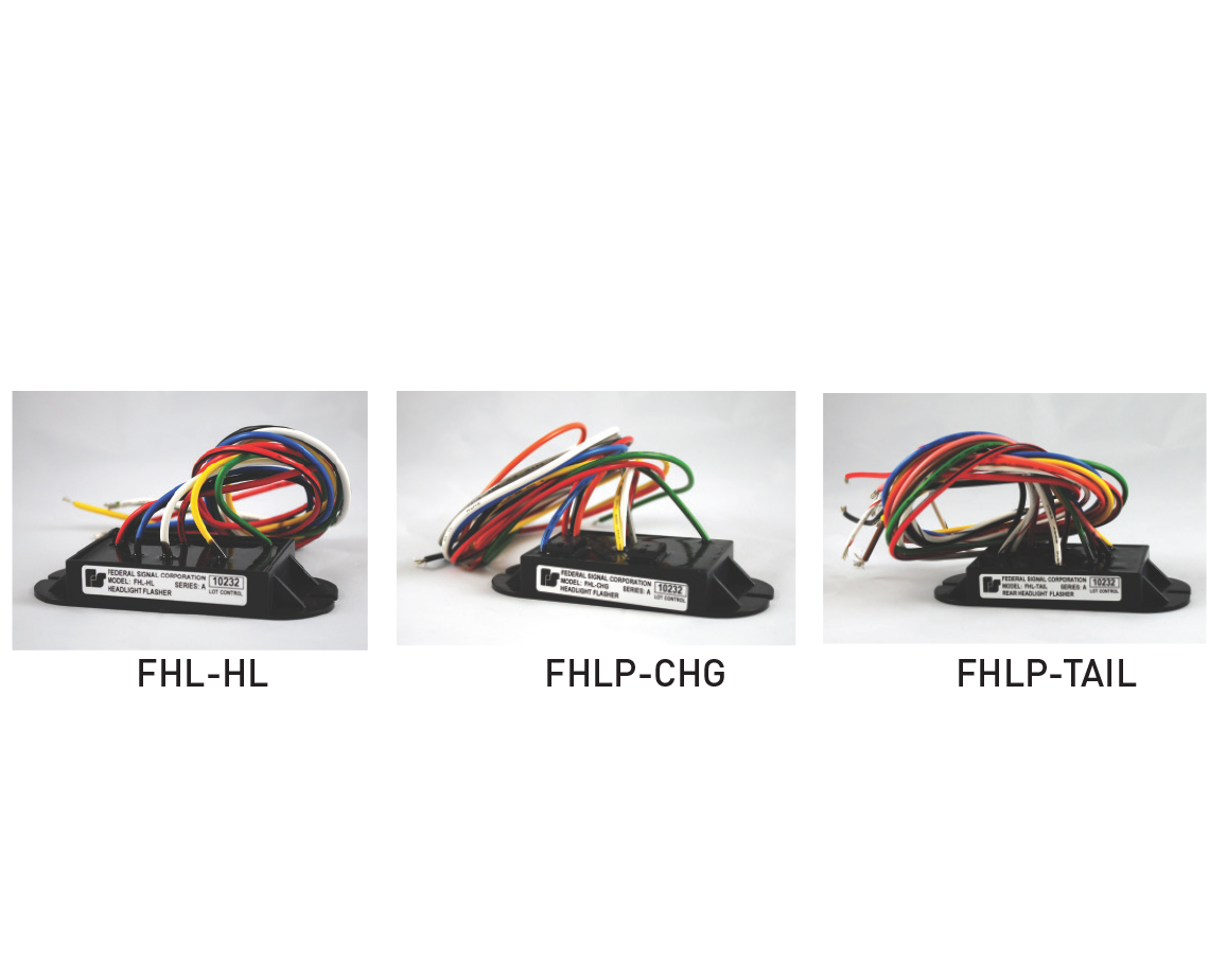 Federal Signal Police/Fire Headlight Taillight Flashers