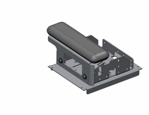 [C-ARPB-140] - Brother RuggedJet 4200 Series Printer Mount and Short Armrest