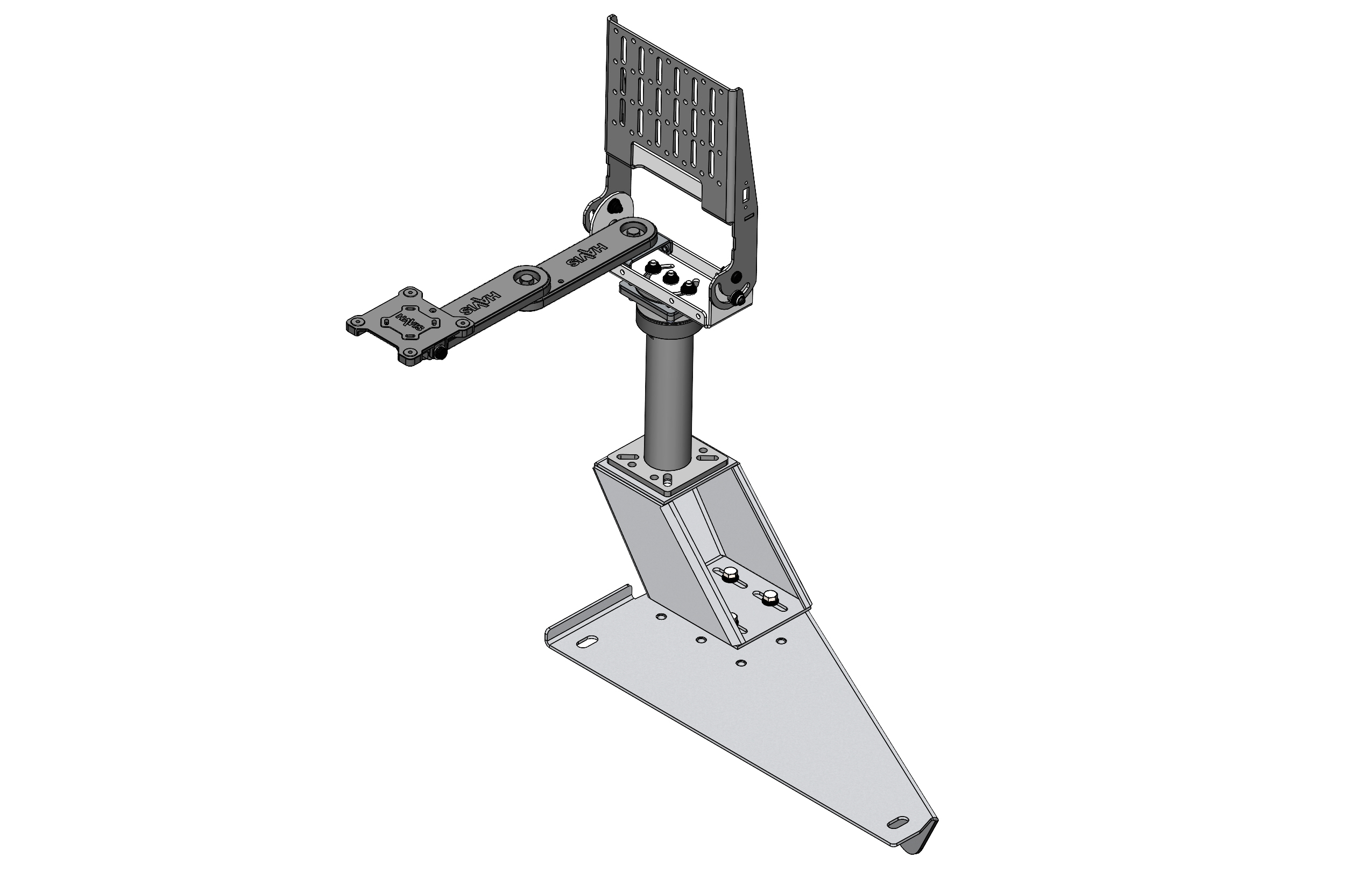 [PKG-PSM-1003-T] Standard Tablet Pedestal Mount Package for 2021-2024 Chevrolet Tahoe, 2019-2024 Sierra 1500 and Silverado 1500 