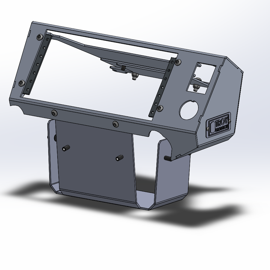 [SP-UV20-4] - 2020+ Ford Explorer Civilian 4" Dashboard Insert Mount