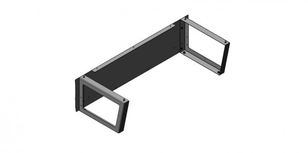 [SBX-4013] - High 12.6" Riser Kit for 2021-2024 Chevrolet Tahoe Modular Storage Mount