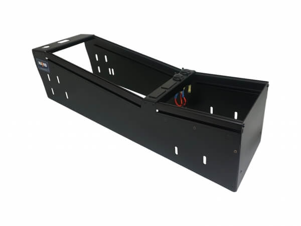 [C-VS-1508-INUT] - Vehicle-Specific 23" Angled Console for 2020-2024 Ford Interceptor Utility