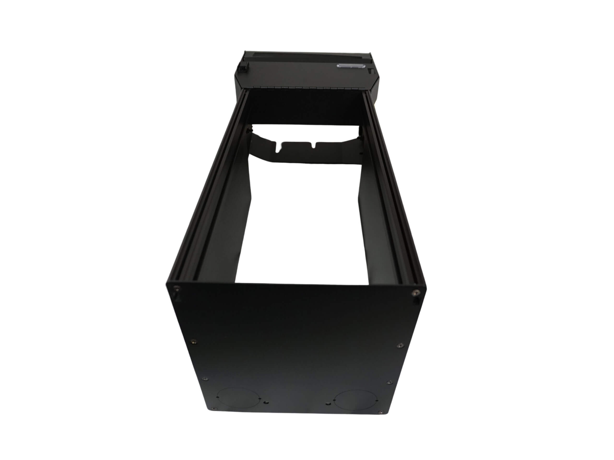 [C-VS-1800-CHGR-PM-2] Vehicle-Specific 18" Console w/ Internal PocketJet 8 Printer Mount for 2021-2023 Dodge Charger Police