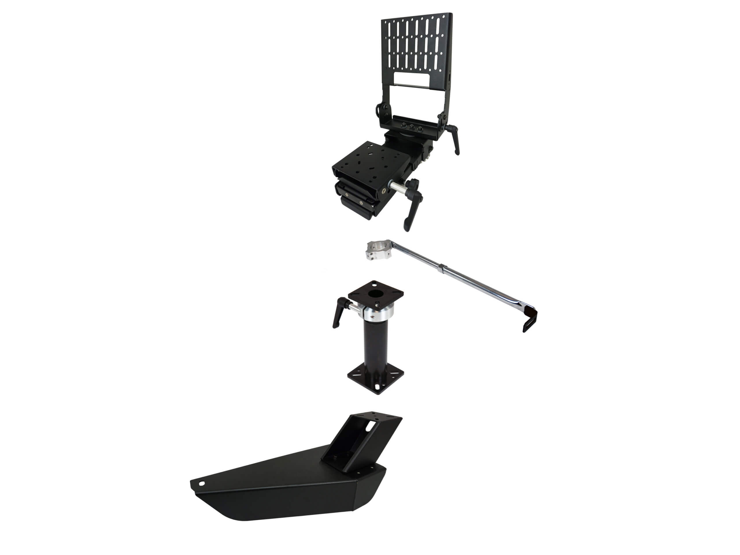 [PKG-PSM-3003-T] Premium Tablet Pedestal Mount Package For 2021-2024 Chevrolet Tahoe, 2019-2024 Silverado & GMC Sierra 1500