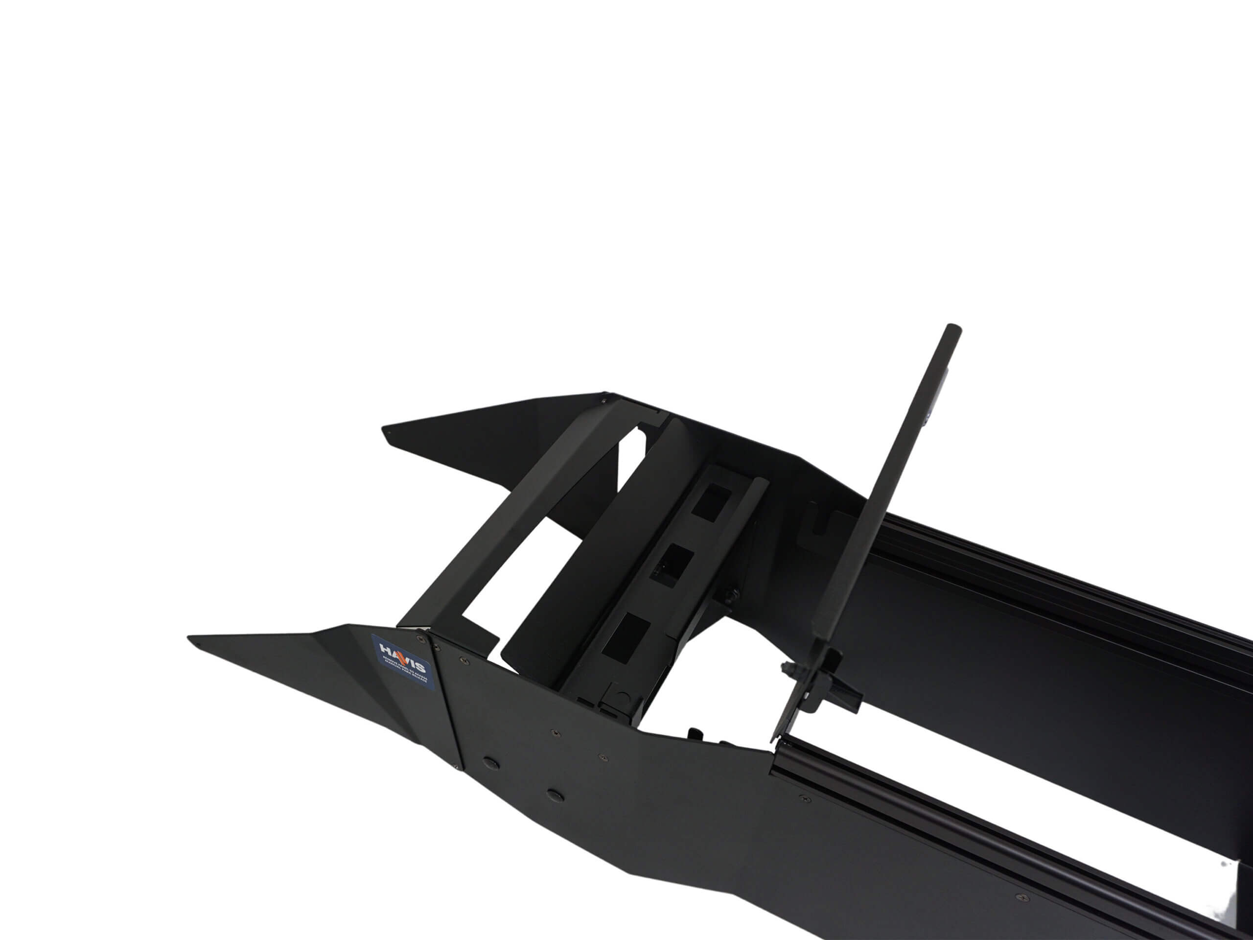 [C-VS-1800-CHGR-PM-2] Vehicle-Specific 18" Console w/ Internal PocketJet 8 Printer Mount for 2021-2023 Dodge Charger Police