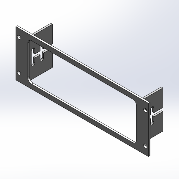 [FP-VX6000] - 3" Faceplate Vertex Standard VX-6000 Radio