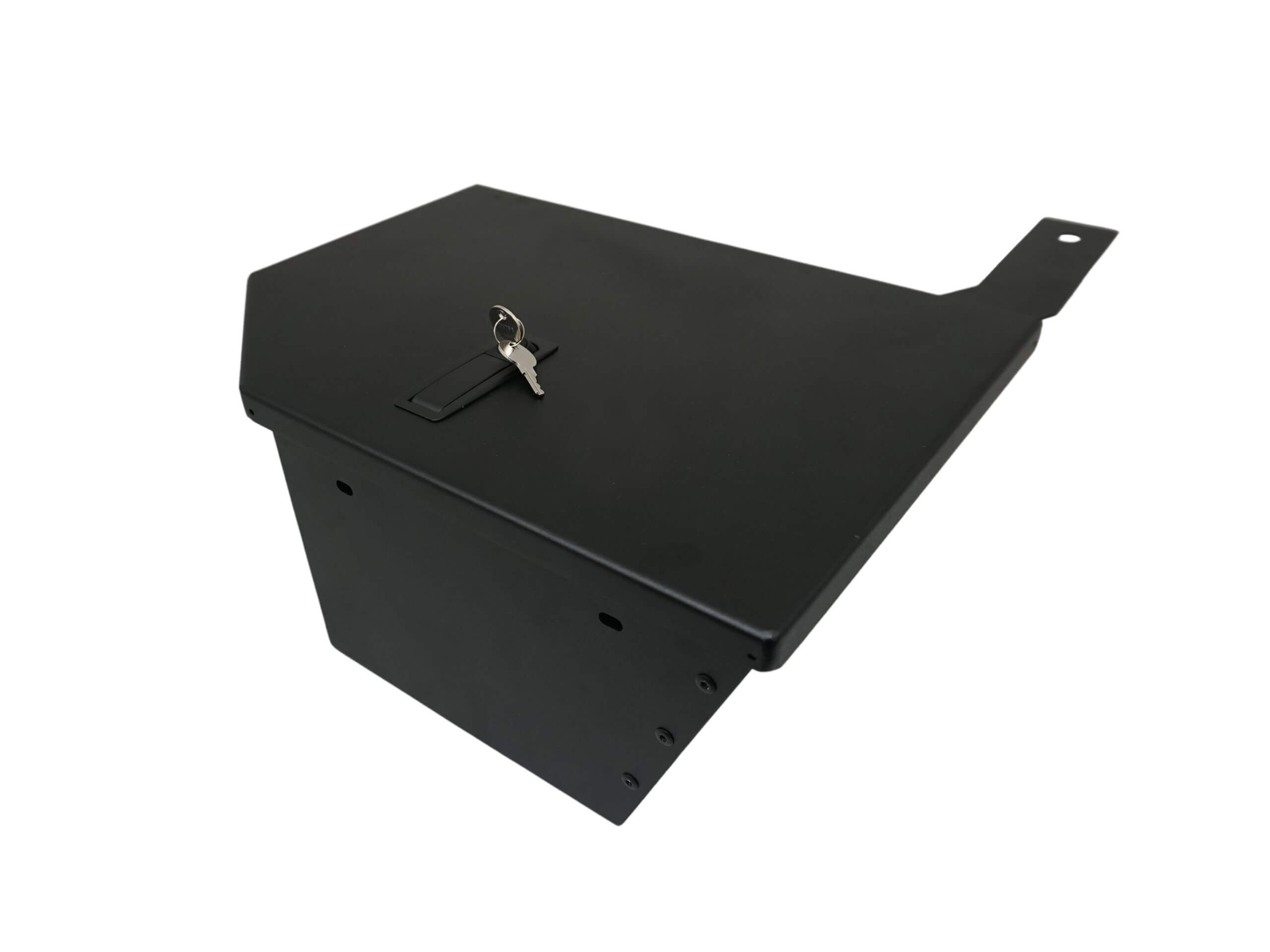 [C-SBX-106-P] Lockable Under-Seat Storage Box for 2020"2023 Dodge Ram 2500 & 3500 Crew Cab Pickup Truck – Passenger Side