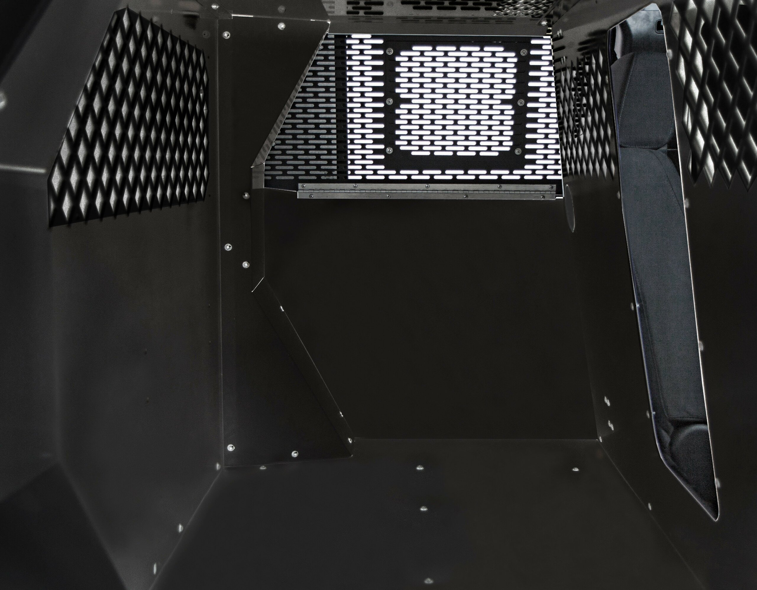 [K9-C26-B] - Standard K9 Transport System For 2021-2024 Chevrolet Tahoe – Black