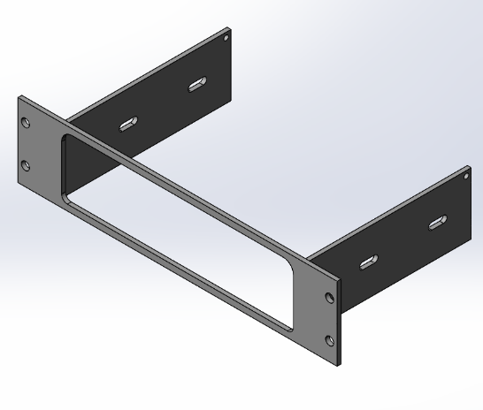 [FP-KENTK7360] - 2" Faceplate Kenwood TK-7360 FM Mobile Radio