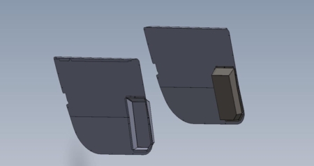 [DP-21SB-SET] - 2021-22 Chevy Suburban Driver & Passenger-side Door Panels