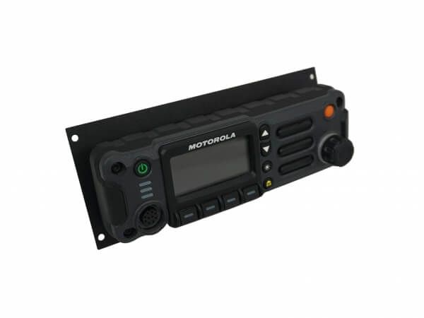[C-EB35-APRS-1P-A] - 1-Piece Equipment Angled Mounting Bracket, 3.5" Mounting Space, Fits Motorola APX-4500 Radios