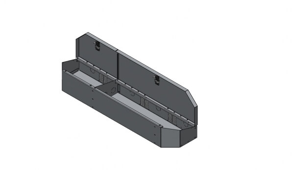 [C-SBX-104] - Lockable Under-Seat Storage Box for Ford F-Series Trucks
