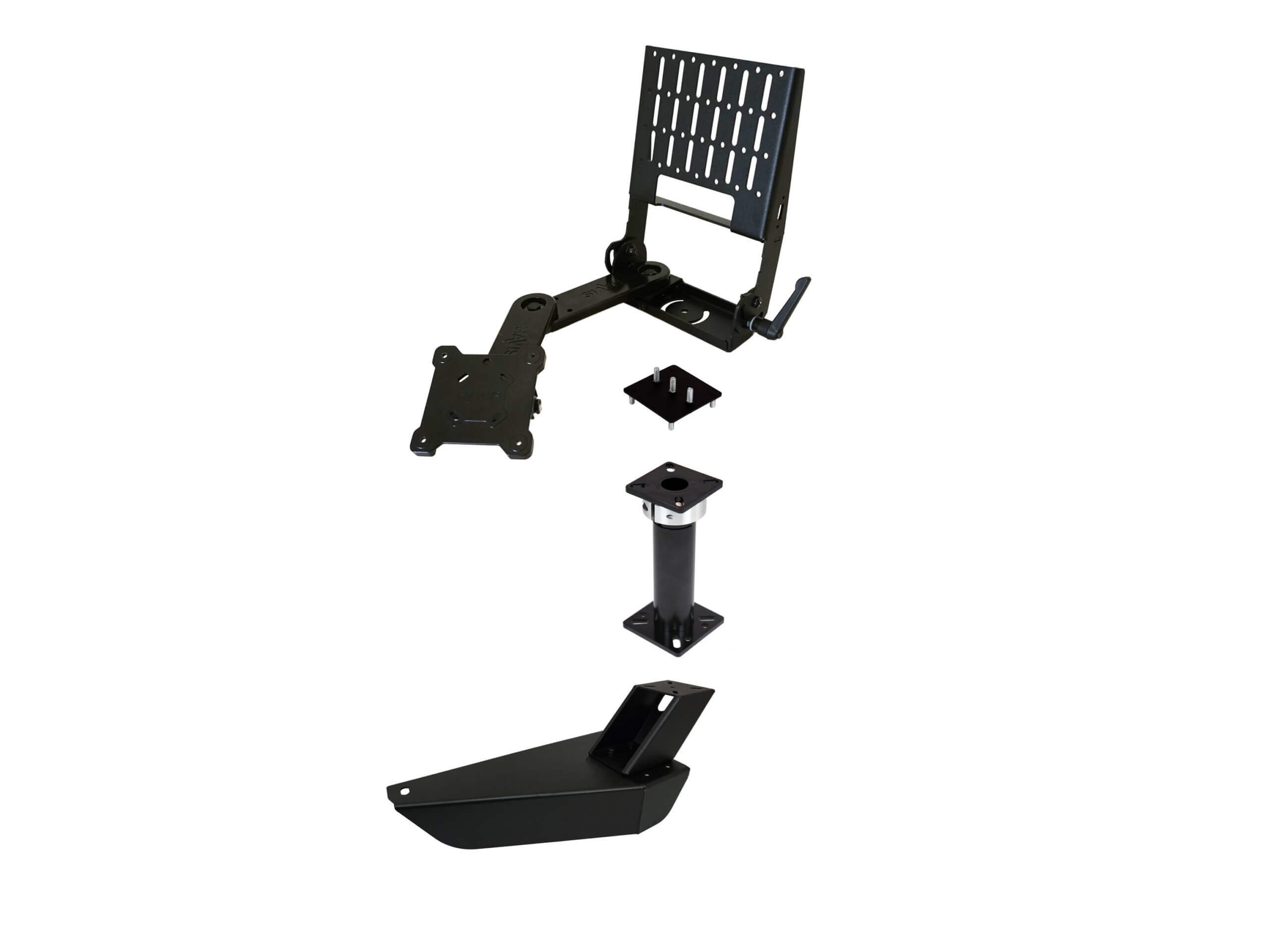 [PKG-PSM-1003-T] Standard Tablet Pedestal Mount Package for 2021-2024 Chevrolet Tahoe, 2019-2024 Sierra 1500 and Silverado 1500 