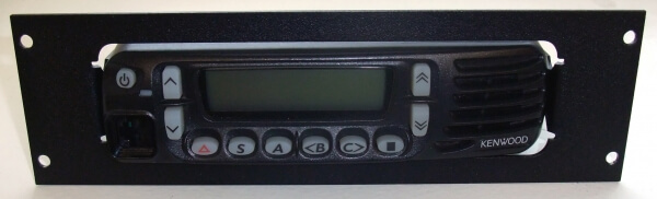 [C-EB25-T81-1P] - 1-Piece Equipment Mounting Bracket, 2.5" Mounting Space, Fits Kenwood TK-8180, TK-7180, TK-7160, TK-8160