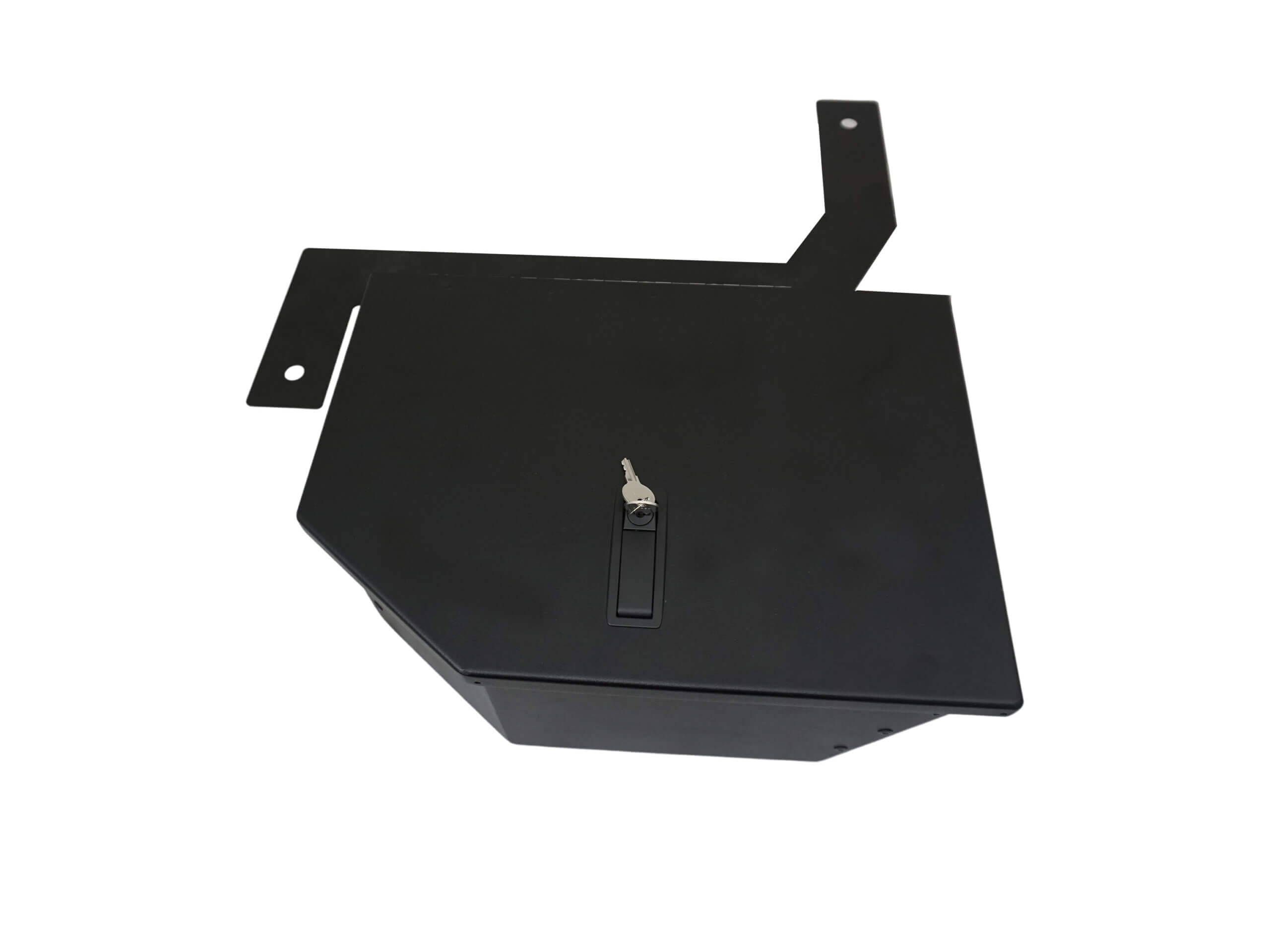 [C-SBX-106-P] Lockable Under-Seat Storage Box for 2020"2023 Dodge Ram 2500 & 3500 Crew Cab Pickup Truck – Passenger Side
