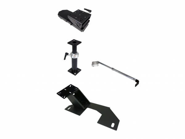 [PKG-PSM-353] - Premium Pedestal Mount Package for 2013-2019 Ford Interceptor Utility & 2011-2019 Ford Explorer (Retail)