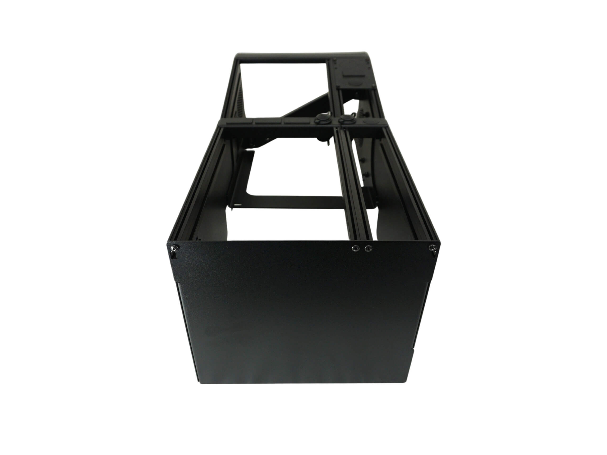 [C-VSW-1014-RAM] Vehicle-Specific 24" Wide Angled Console for 2022-2024 RAM DJ 2500 without Manual Transfer case shifter and OEM