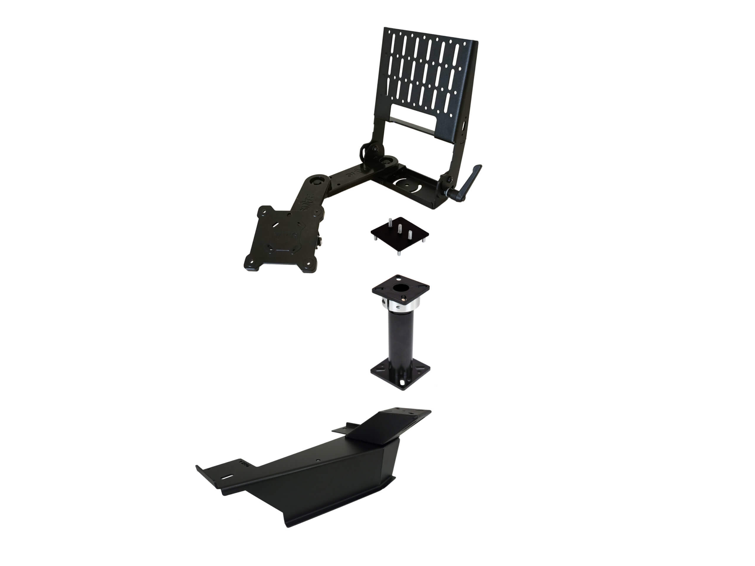 [PKG-PSM-1004-T] Standard Tablet Pedestal Mount Package for 2018-2024 Chevrolet Equinox & GMC Terrain