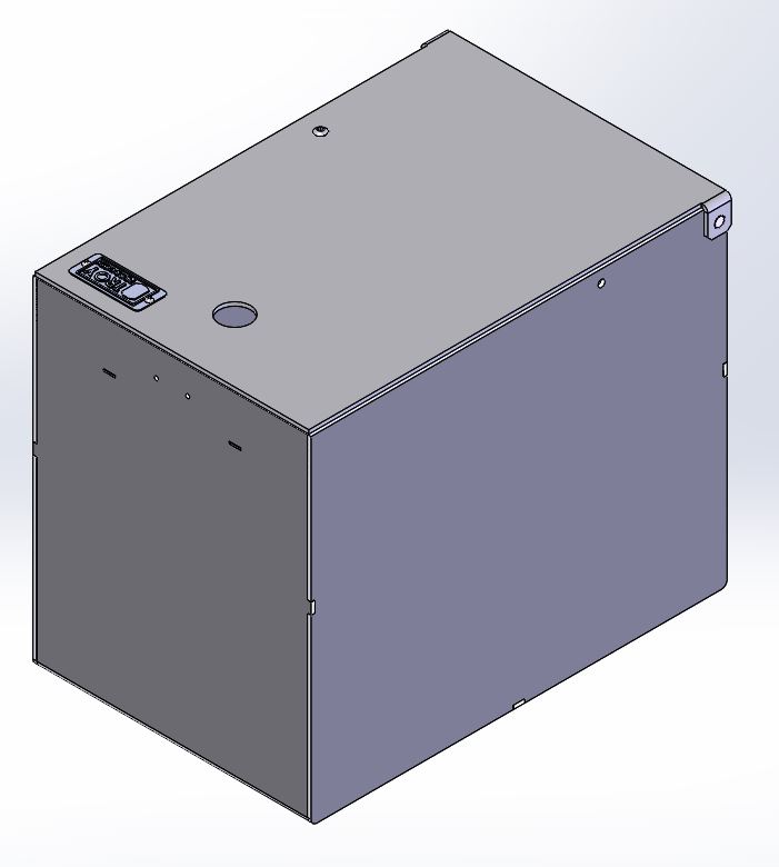 [AC-FILEBOX] - External Lidded Box for Letter Size Pendaflex Hanging Folder