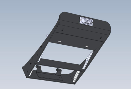 [CC-21F2-0304OH] - 2021+ Ford F250 7" Overhead Console