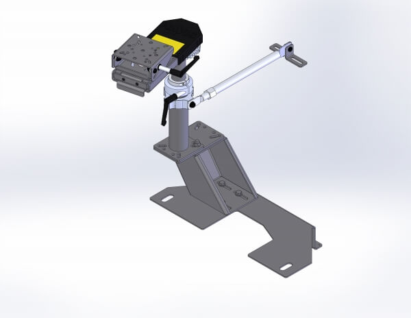 [PKG-PSM-353] - Premium Pedestal Mount Package for 2013-2019 Ford Interceptor Utility & 2011-2019 Ford Explorer (Retail)