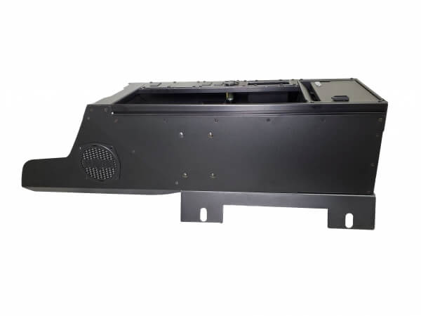 [C-VSW-1900-SILV-PM] - Vehicle-Specific 19" Wide Flat Console With PocketJet 6 & 7 Printer Mount for 2019-2024 Chevrolet Silvera