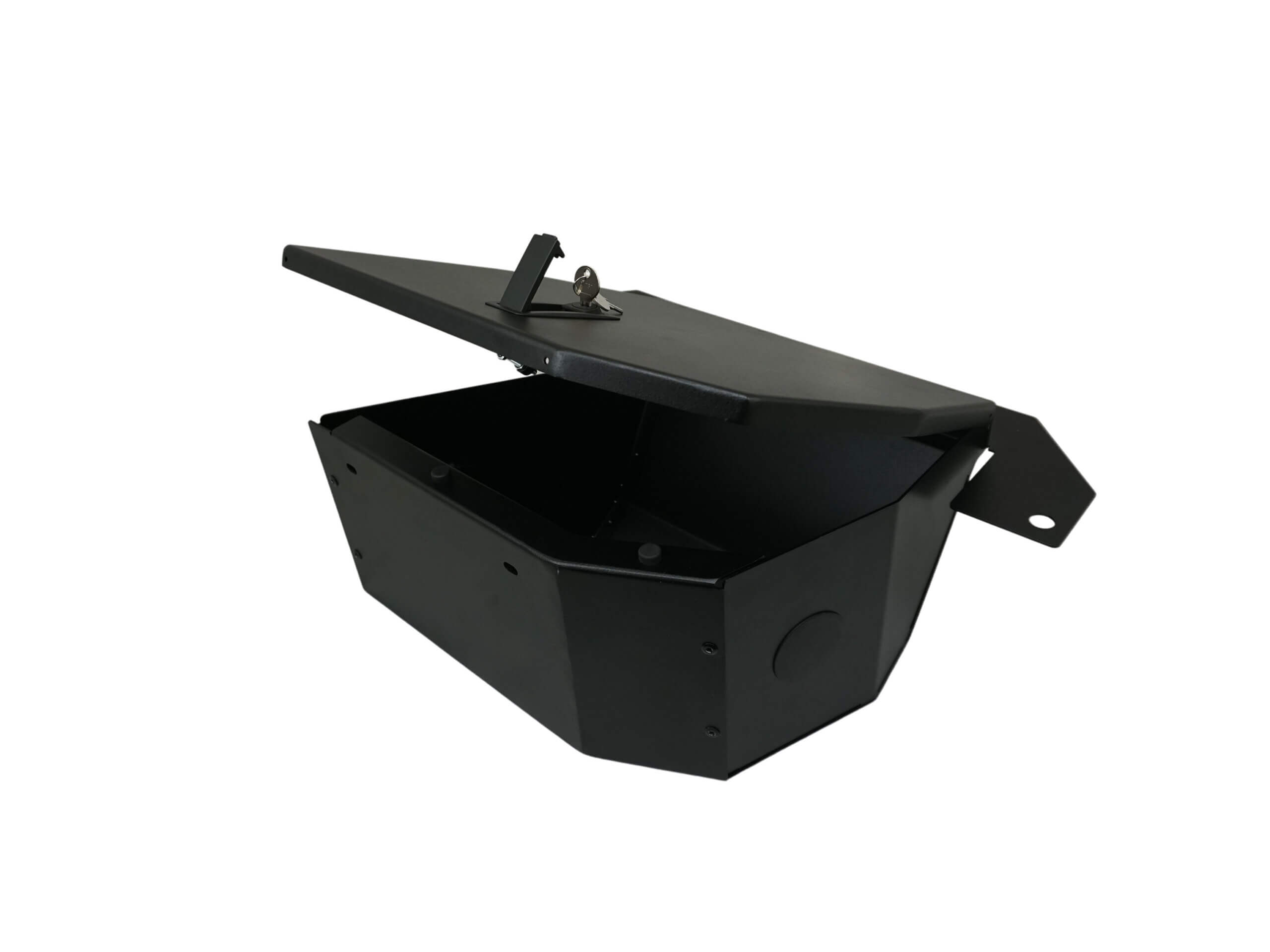 [C-SBX-106-D] Lockable Under-Seat Storage Box for 2020"2023 Dodge Ram 2500 & 3500 Crew Cab Pickup Truck – Driver Side