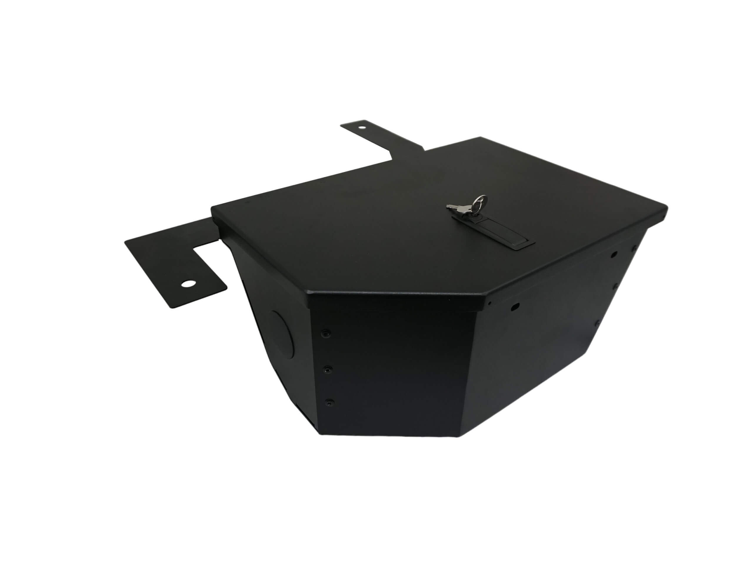 [C-SBX-106-P] Lockable Under-Seat Storage Box for 2020"2023 Dodge Ram 2500 & 3500 Crew Cab Pickup Truck – Passenger Side