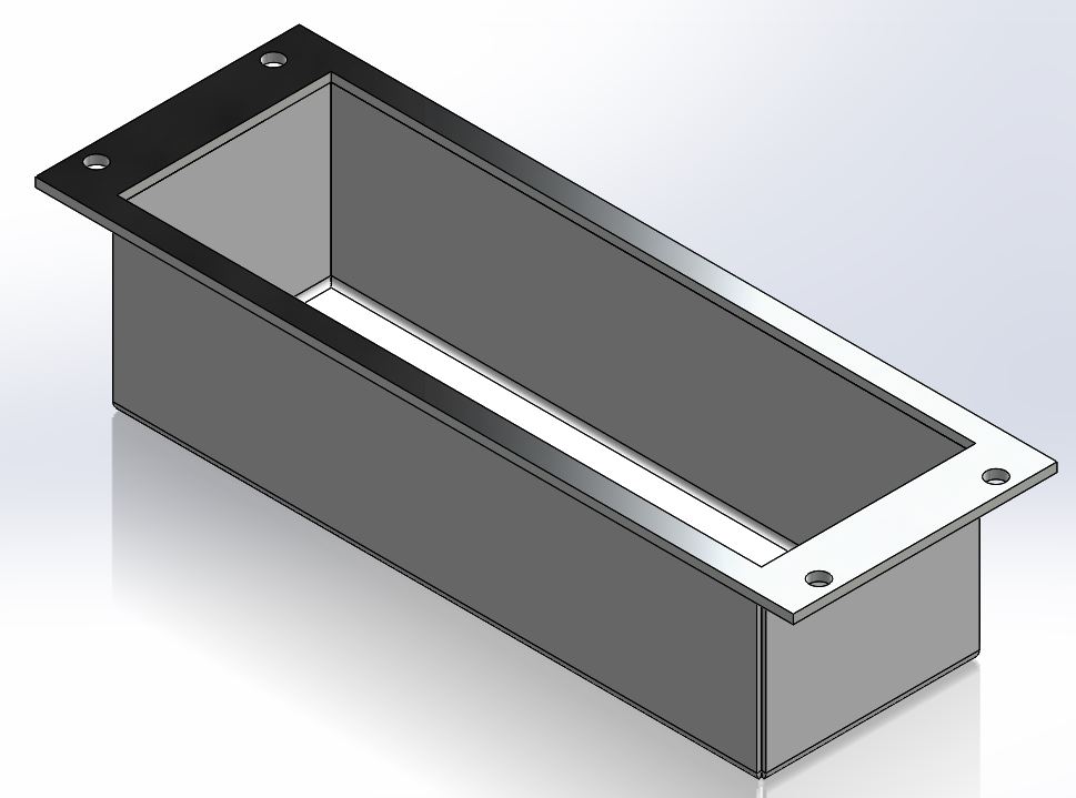 [AC-TICK-2] - 3" Internal Open-Top Shallow Tray