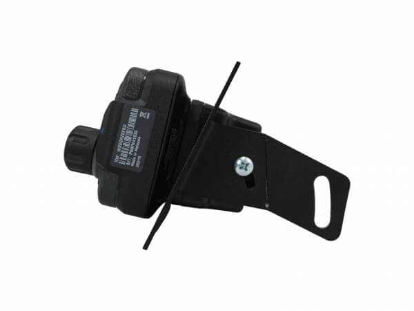 [C-EB35-APRS-1P-A] - 1-Piece Equipment Angled Mounting Bracket, 3.5" Mounting Space, Fits Motorola APX-4500 Radios