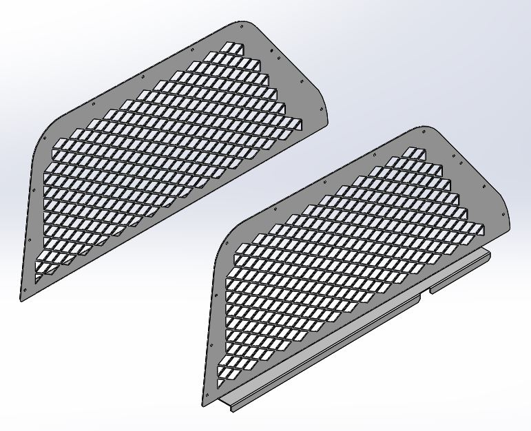 [AC-FDUV-SET] - Diamond-Punched Window Guards