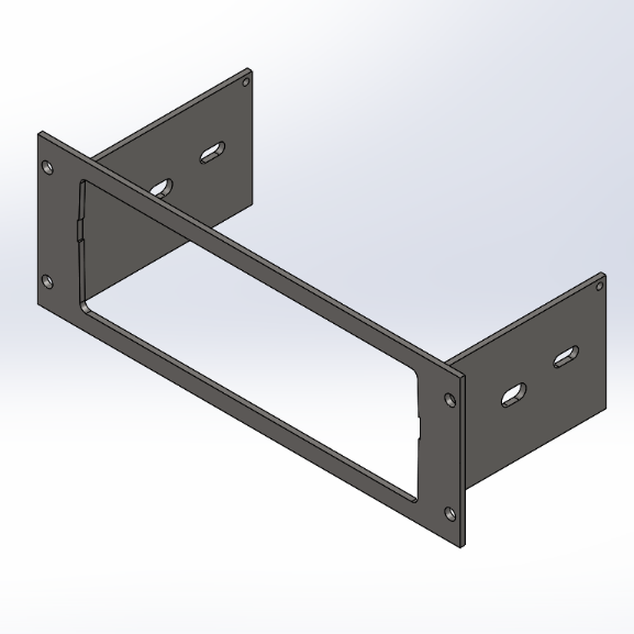 [FP-ERIC-KRY-RD] - 3" Faceplate Harris CH-721 / XG-75M / M7300