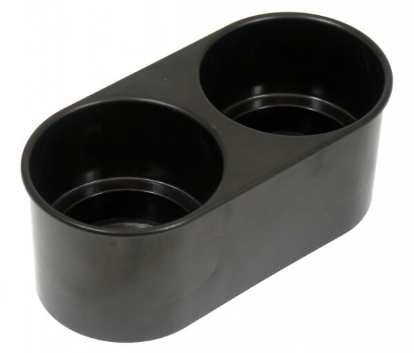 [CM006896] - DISCONTINUED – Dual Cup Holder Insert Molded Plastic