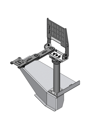 [PKG-PSM-1002-T] Standard Tablet Pedestal Mount Package for 2018-2023 Chevrolet Traverse