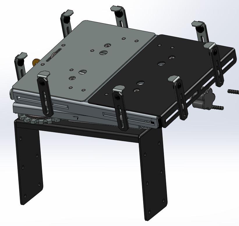 [CM-UMNT-SA-LT17] - Console U-Mount Computer Mount with Rotating Swing-Arm & Standard Laptop Tray