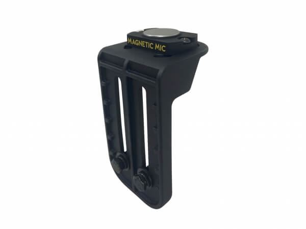 [C-MMSU-L] - Magnetic Mic Clip with Side Mount Bracket