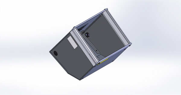 [C-AS-840-11] - 8" Angled Series Console For Light Trucks & SUVs