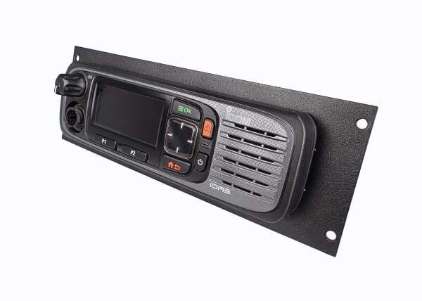 [C-EB30-RMK-1P] - OBSOLETE – 1-Piece Equipment Mounting Bracket, 3" Mounting Space, Fits Icom RMK-5 remote control head