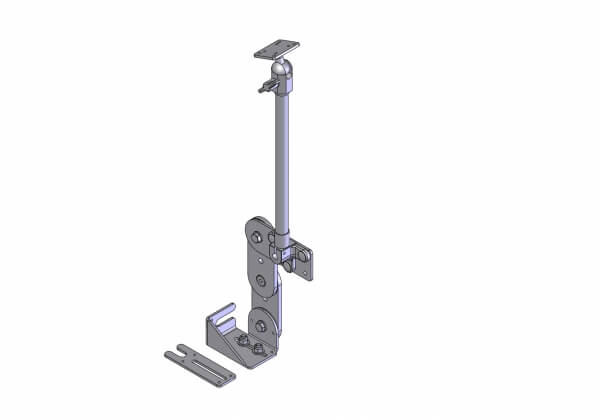 [PKG-FAM-118] - Flex Arm Package Including Flex Arm And Mount For Universal Seat Bolt Mounting