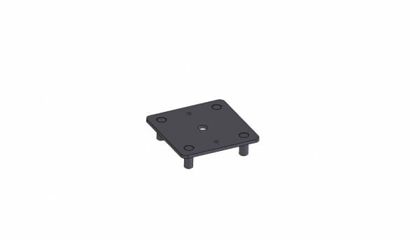 [C-HDM-307] - Heavy-Duty Adapter Plate for Swivel Arm Mounts