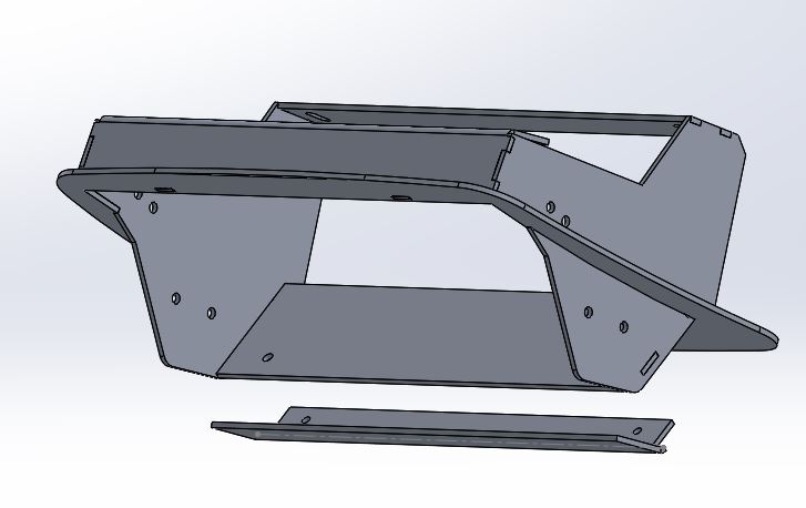 [CC-OH-CHV19] - Chevy Silverado 1500 4"/3" Overhead Console