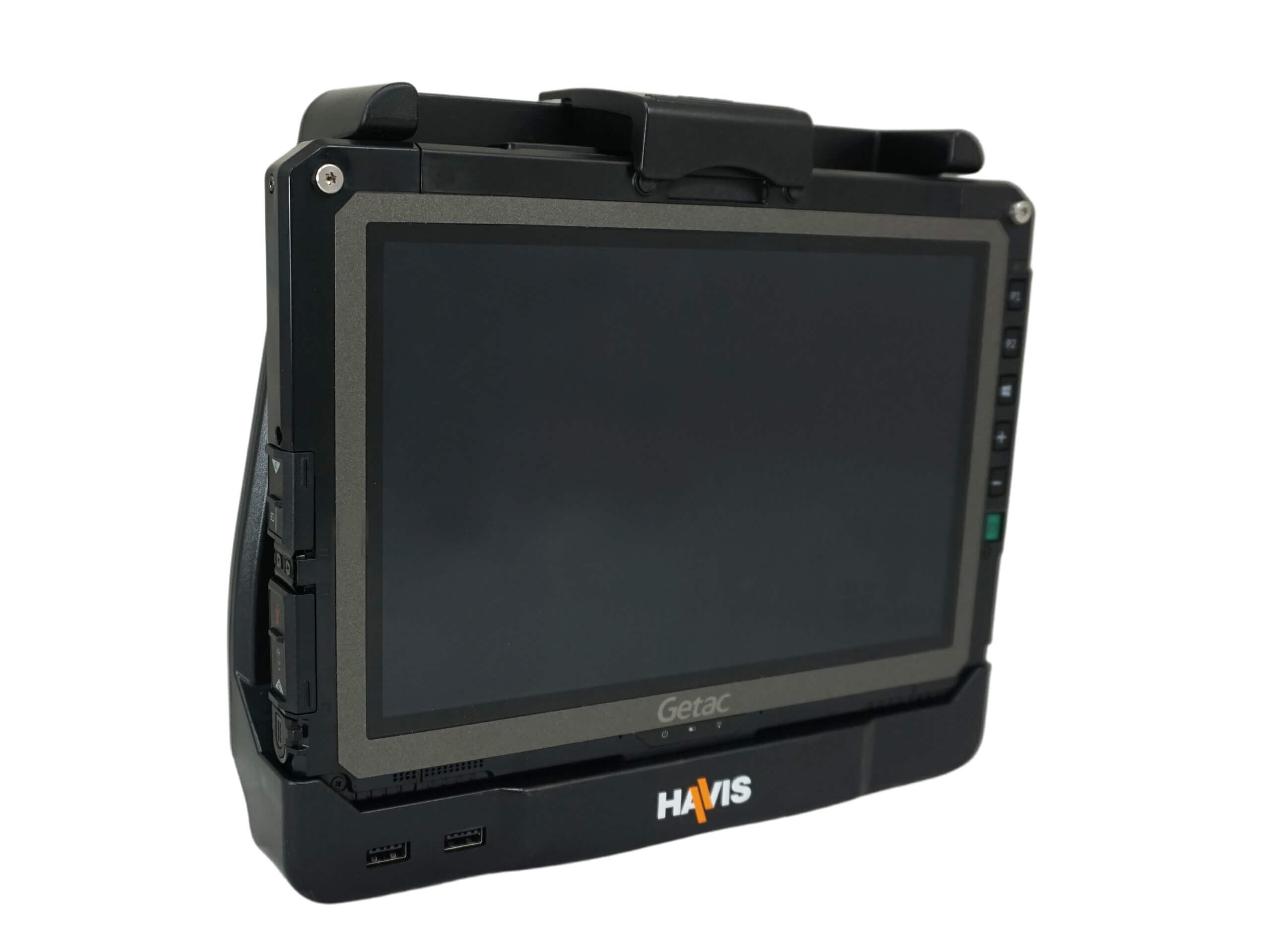 [PKG-DS-GTC-1106-3] - Package – Cradle For Getac UX10 Tablet With Pass-Thru Antenna Connections, External Power Supply & Power S