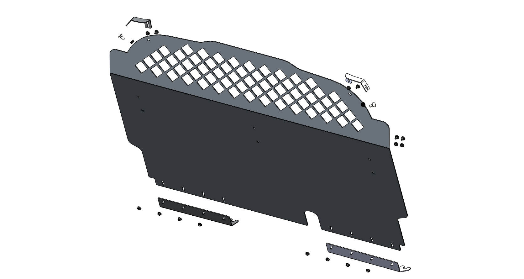 [CBR-MSTG-1] - Vertical Cargo Barrier for 2021-2024 Ford Mustang Mach-E