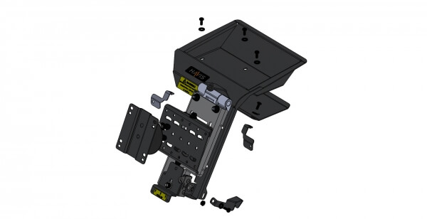 [C-DMM-3014] - OBSOLETE – Heavy-Duty Dash Mount for 2019-2023 Ford Ranger