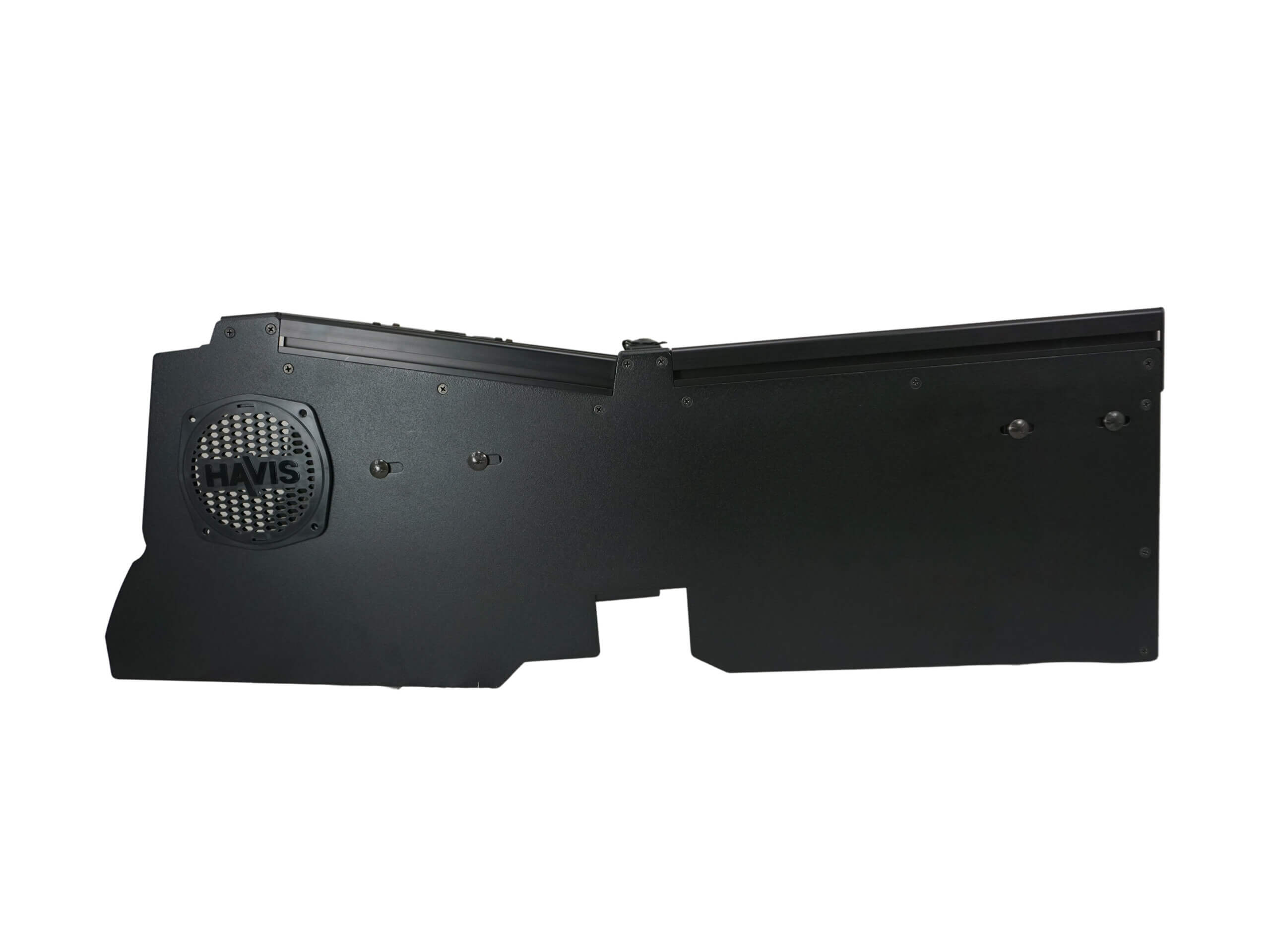 [C-VSW-1014-RAM] Vehicle-Specific 24" Wide Angled Console for 2022-2024 RAM DJ 2500 without Manual Transfer case shifter and OEM