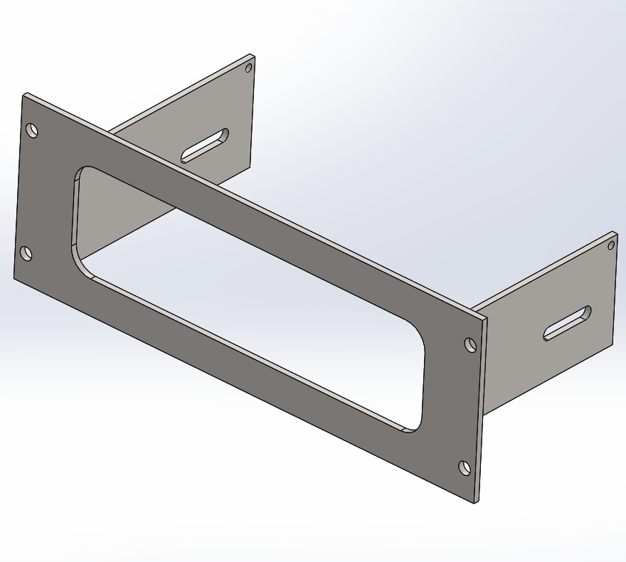 [FP-VX4600] - 3" Faceplate Vertex Standard VX-4600 Radio