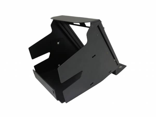 [C-VS-1100-F150-3] - Vehicle-Specific 11" Under Dash Console for 2021-2024 Ford F-150 XL & XLT Pickup, 2023-2024 Ford F-250, 350