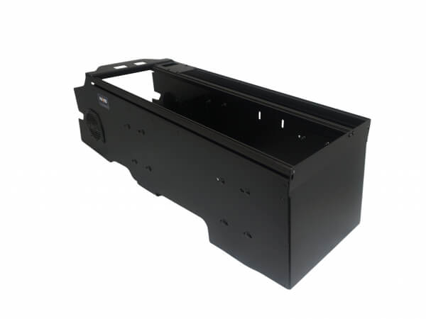 [C-VSW-3000-F150-3] Vehicle-Specific 30" Wide Flat Console for 2021-2024 Ford F-150 Police Responder, Special Service vehicle (S