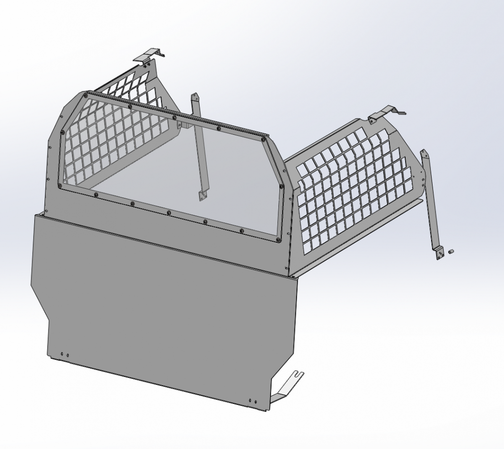 [TP-EXP18-RL] - Ford Expedition Cargo Partition with Polycarbonate Window